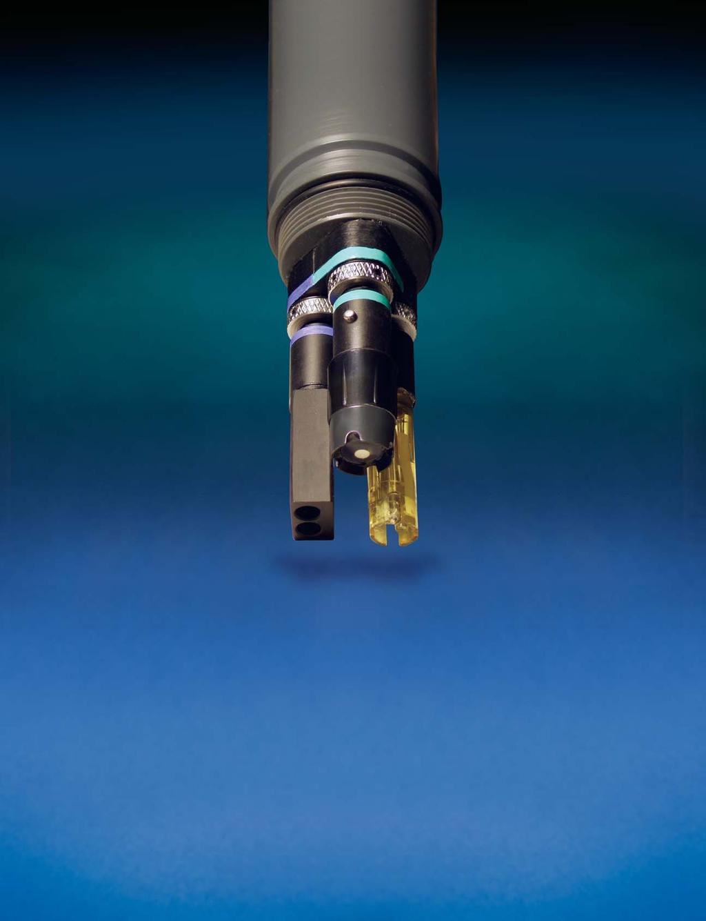 ... with Intelligent Probe SENSOR REPLACEMENT IS QUICK AND EASY with screw type connectors and color coded sensors. THE GALVANIC D.O. SENSOR has a built-in thermistor to provide fast temperature corrected readings.