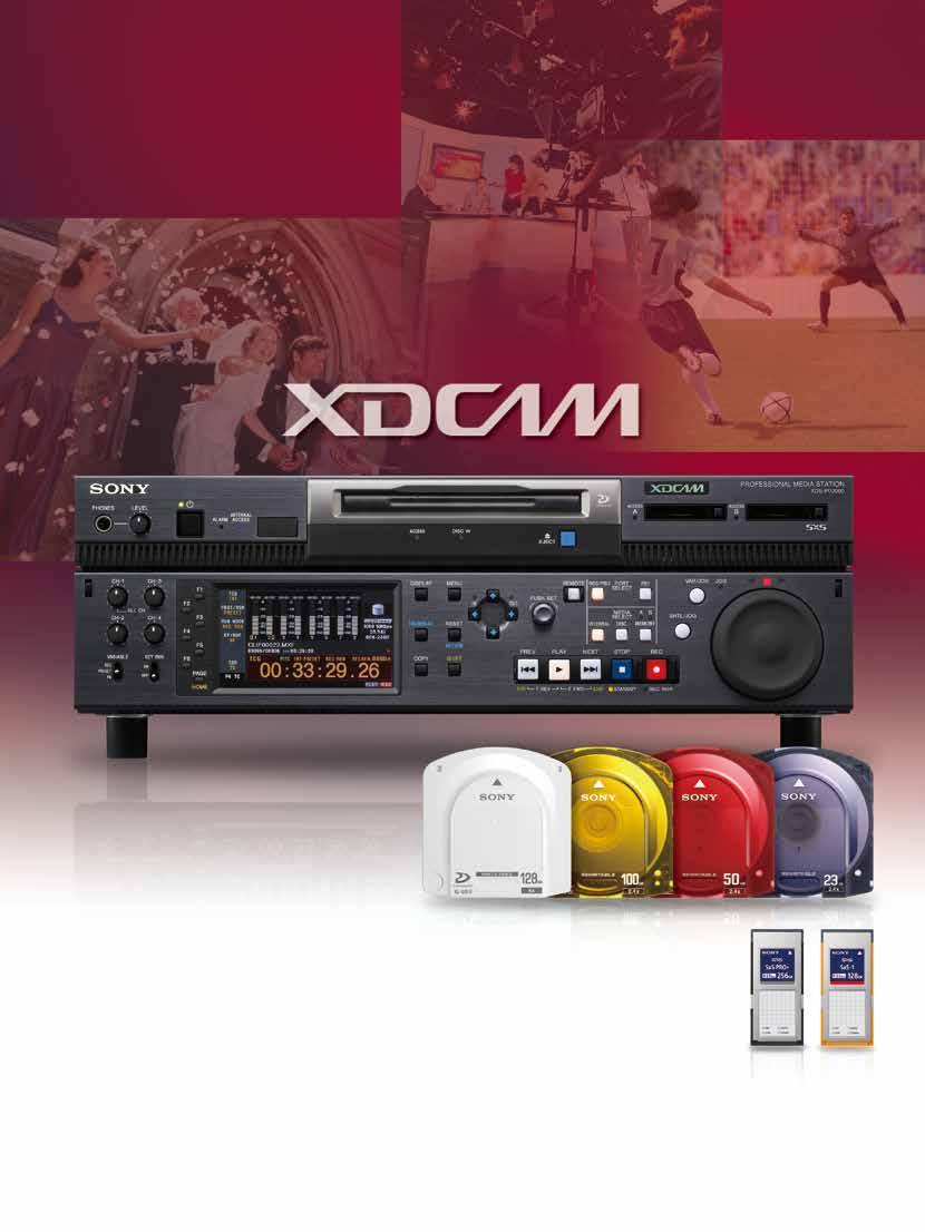 XDCAM Station XDS-PD000 XDS-PD1000