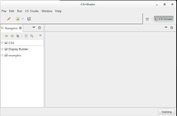 Getting Around in CS-Studio On Linux, launch CS-Studio with the css command A dialog will pop up and ask which workspace to use.