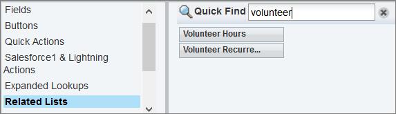 From the fields list, select all the Volunteer fields (Shift-click or Cmd-click to select multiple), then
