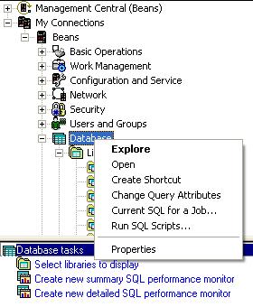 Option 2a: Create Libraries Using Older Versions of AS/400 Operations Navigator.