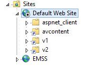 Give each virtual directory the same alias as the folder name.