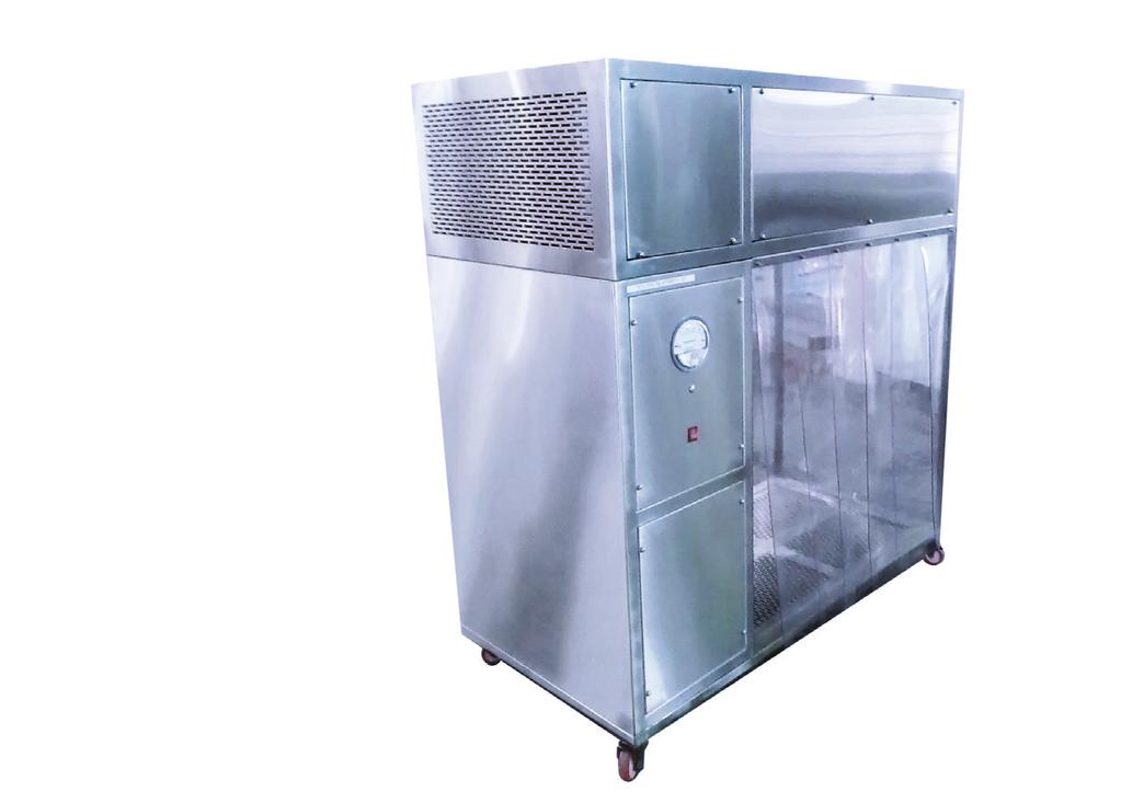 PRODUCTS CLEAN ROOM EQUIPMENTS Air Shower Sterile Trolleys Air Shower is designed to supply Class 100 HEPA filtered air at high velocity to remove particulate matter from the person entering