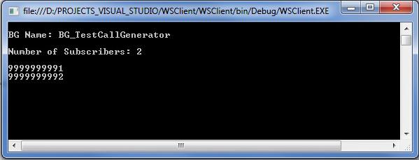 adg_serviceref.fm Generating a Service Reference and a Sample Application Creating a Visual C# project using System; using System.Collections.Generic; using System.Linq; using System.