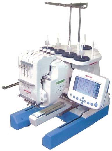100 Chapter 13 Outputting to Machine JANOME DigitizerJr supports various sets of machine model.