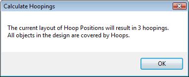 Click the Rotate Hoop icon with left or right mouse buttons to rotate a selected hoop 45 in either direction.