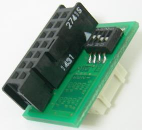 3.8 E1 Adaptor (E1CC) An adaptor used for converting to a V850E2 s 14pin connector for Renesas Electronics E1.