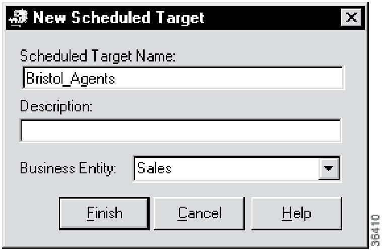 Scheduled Targets Chapter 8: Configuring Routes and Routing Targets How to Create a New Scheduled Target To create a new scheduled target, follow these steps: Step 1 Step 2 In the Administration Data