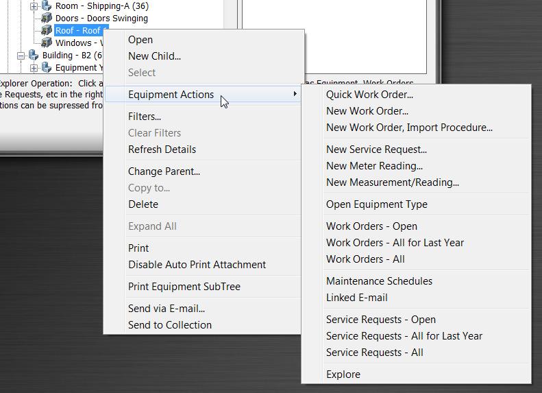 You can then re-enable Folder Types using the same menu bar action. Try it. 5. Notice also the text in brackets following a location name for example, Room Comp-A (28).