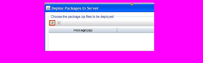 Chapter 2: Planning to Configure SHR with BSM/OMi The Deploy Package to Server (from local disk) dialog box appears. 7.