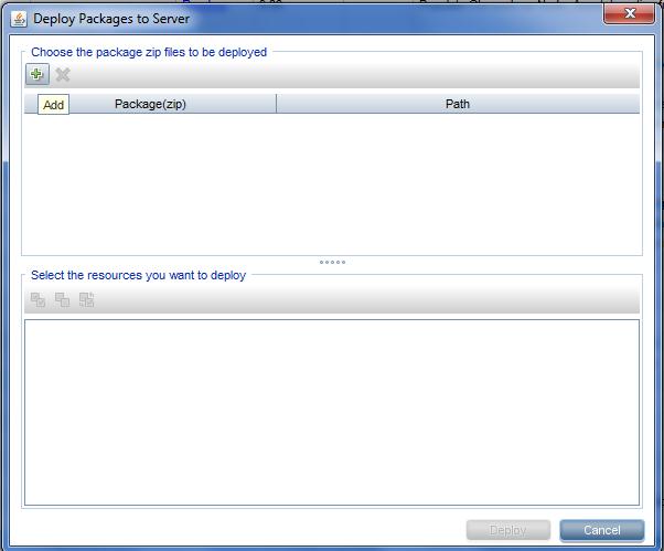 Chapter 2: Planning to Configure SHR with BSM/OMi The Deploy Package to Server (from local disk) dialog box appears. 6.