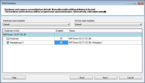 10. Click Next to connect system to metadata service after detecting succeeded.