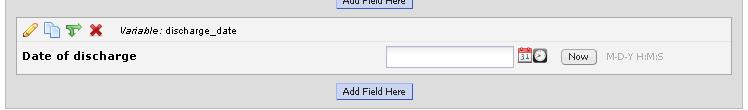 3 Create fields A field is defined by the following attributes: type, label, name, validation, required, identifier, note.