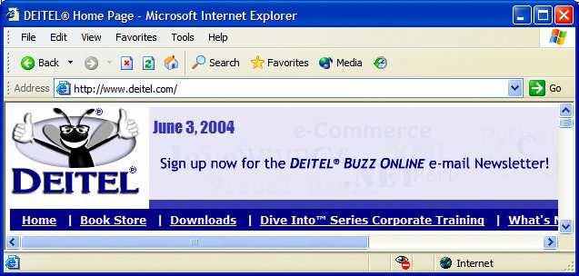7 Look-and-Feel Observation 11.1 button menus title bar menu bar combo box Consistent user interfaces enable a user to learn new applications faster. scroll bars Fig. 11.1 Internet Explorer window with GUI components.