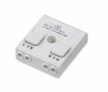 AVAILABLE HARDWARE WIRELESS CONTROL DIM8 (FALLING EDGE) Compact, high quality trailing edge dimmer for dimmable mains voltage