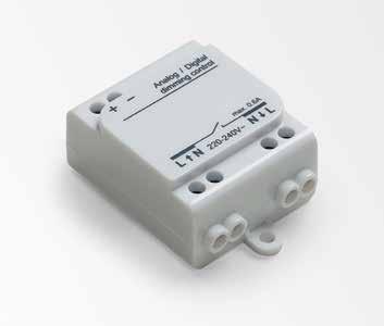(no need of external relay) WIRELESS CONTROL DIM5 (DALI) Wireless control unit for Led drivers and halogen transformers with