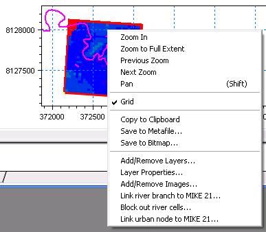 The goal from here on is to couple the river and the floodplain using the various tools available within the MIKE FLOOD editor. 3.