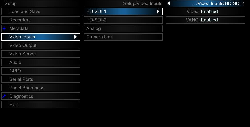 6.3 Metadata 6.3.1 Metadata Menu Options ION allows the user to change metadata associated with an individual recorder or globally within the ION unit itself.