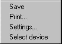 Backup files This button is used for saving device settings in files and for loading settings from files into devices. Currently not all devices support this function.