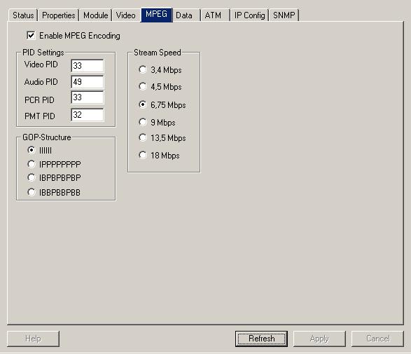 Configuring and Monitoring the Network Elements Configuration Display Pages By clicking an EASI TM device in the Element Directory the Configuration Display will show its configuration display pages.