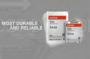 SSD offers more than performance Reliability No failures from mechanical moving parts Enhanced user experience over HDD Higher MTBF ** (6x) resulting in lower failure rates and much lower chances for