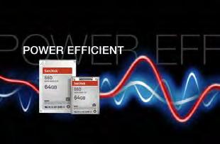 SSD Lower Power Consumption Longer battery life Enhances user experience Power Spin up Power Read/Write Power Idle Power Sleep Power Consumption (Watt) 5.5 2.4 0.6 0.