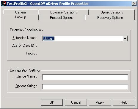 6. To enable this xdriver Profile to handle uplink session requests, check the Enable Uplink Calls box and then configure the rest of the fields on the tab.
