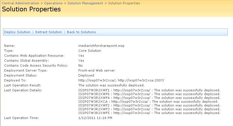 6. If you afterword clicked on the mediarichforsharepoint.