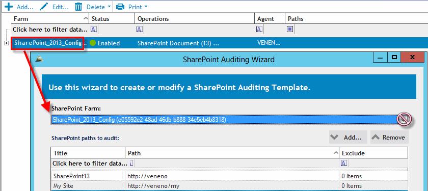 Therefore if you are upgrading from a pre-5.9 version of Change Auditor, you must open and edit each of your existing SharePoint Auditing templates in order to capture this additional information.