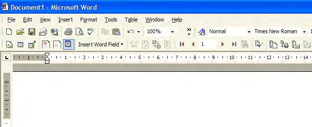 This should activate the Insert Merge Field toolbar in Microsoft Word (it was previously greyed out). 16.
