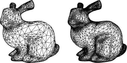 What is a polygon mesh? Like a point cloud, it is based on a discrete sampling of a surface.