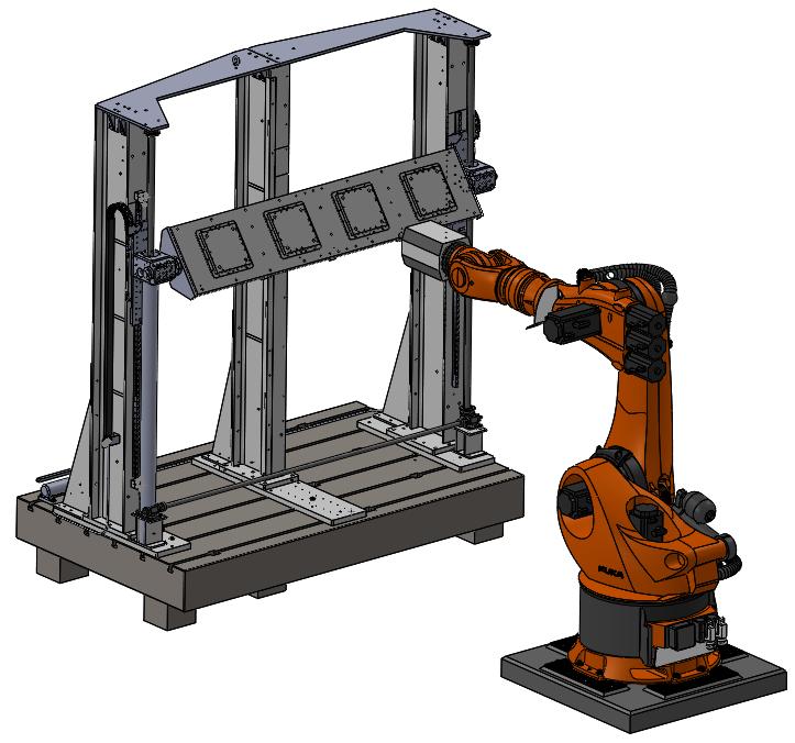 Example: Machine Tool Device Robotic system for