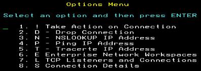 1.8 Networking Commands To issue commands Enter!