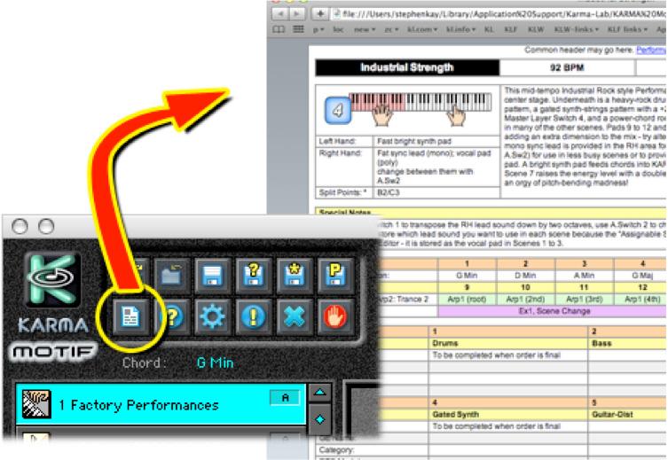 Pads 1 to 8 generally provide eight pre-configured chords that are set up to demonstrate the idea behind the Performance.