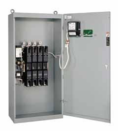 Power Transfer Switches assures designers optimum utilization of space.