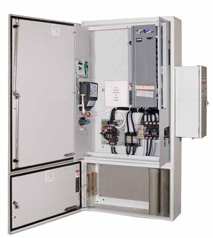 Series 300L Power Transfer Load Center Conventional double throw transfer switch configuration Automatic Transfer Switch is listed to UL1008, the standard for Transfer Switch Equipment, and meets