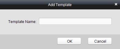 2. Input the name of schedule in the text field, and click the button to add
