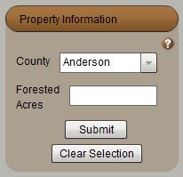 Download and Fill out Form If you used the previous tool and your property is less than 20 acres, you should be able to click on the button to download the Landowner Prepared Forest