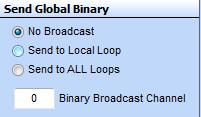 Section 5: Configuring Binary Inputs Send Global Binary, Alarm Configuration & Internal Schedule Send Global Binary The binary condition of this input can also be broadcast to other GPC-XP