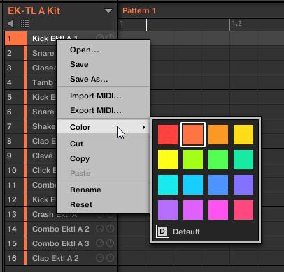 Building Your Own Drum Kit Customizing Your Drum Kit Right-click ([Cmd] + click on Mac OS