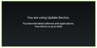 Drag the screen up to touch About Tablet, then touch System Updates. 4.
