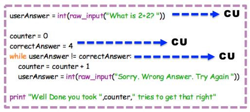 Assign that value to the variable called useranswer. Store as an integer.