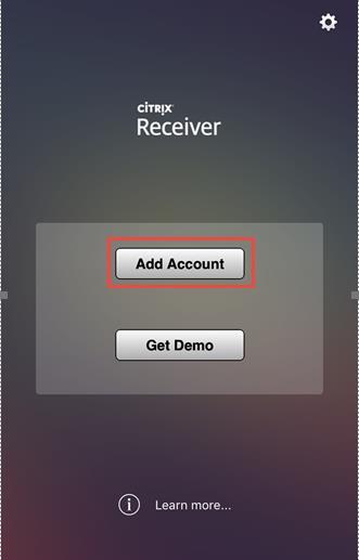 Download the Citrix Receiver App