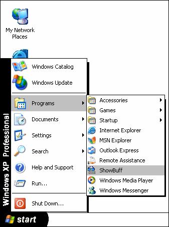 Step 4. When finished, a [ShowBuff] icon will be added into the Windows program file menu.