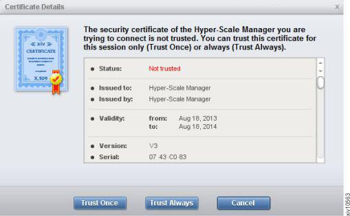 Figure 3. The Certificate Details screen 3. Configure the System Machine Account credentials. Open the Systems > Manager Configuration dialog. You ar