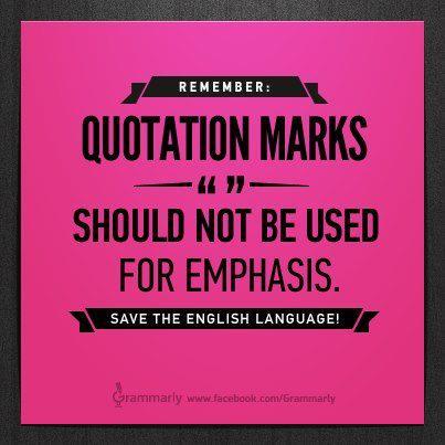 2. Know where to place quotation marks Periods and commas go inside quotation marks, even if they aren t part of the material being quoted.