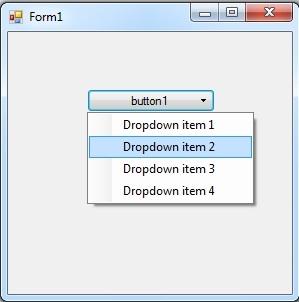 Buttons with Dropdown