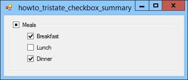 Checkbox A checkbox is meant to turn an option on/off Checkboxes can have 4 