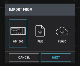 21 TOP Importing a File from the Mobile Device into LIBRARIAN (IMPORT FROM FILE) Here s how a liveset file previously exported to the mobile device can be imported into LIBRARIAN. 1.