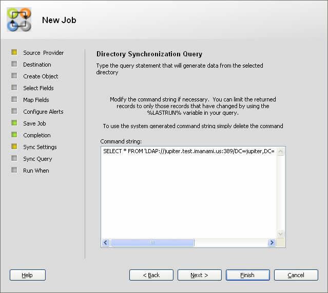 Part 4 - Synchronize Figure - Directory Synchronization Query. 5.